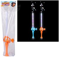 29" Light-Up Clown Fish Bubble Sword
