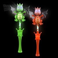 17" Light-Up Dragon Wand