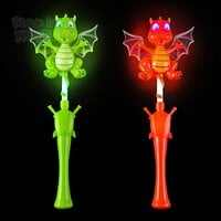 17" Light-Up Dragon Wand