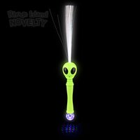 17" Alien Fiber Optic Magic Ball Wand