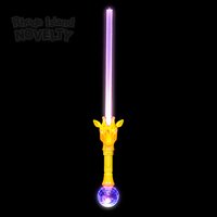 30" Light-Up Giraffe Magic Ball Sword