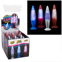 7" Novelty Glitter Lamp