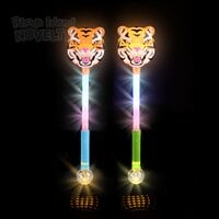 21" Light-Up Tiger Magic Ball Wand