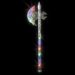 31.25" Light-Up Medieval Axe