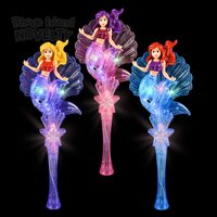 16" Light-Up Mermaid Shell Wand