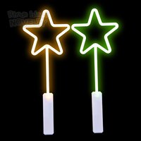 18" Light-Up Neon Bright Star Wand