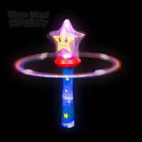 13" Light-Up Orbiting Star Wand