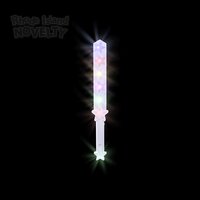 22.5" Light-Up White Prism Star Sword