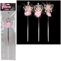 Light-Up Princess Wand 15.5" Assortment