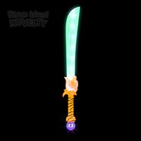 27" Light-Up Saber Tooth Tiger Sword