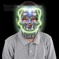 8" Light-Up Skull Mask