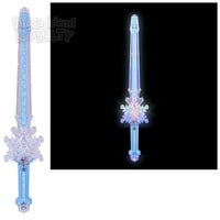 22.75" Light-Up Snowflake Sword