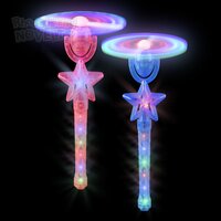 14" Light-Up Star Spinner Windmill Wand