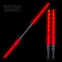 51.5" Super Bright Red Light-Up Double Sword