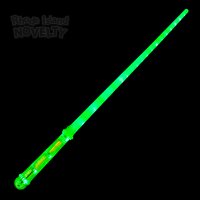 28" Super Bright 30 LED Green Sword