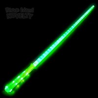 36" Jumbo Super Green Light-Up Sword