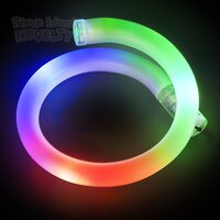 8" Rainbow LED Flashing Tube Bracelet