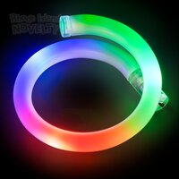 8" Rainbow LED Flashing Tube Bracelet