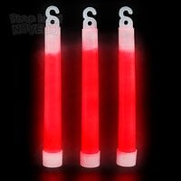 6" Red Glow Stick
