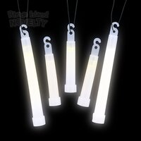 6" White Glow Stick