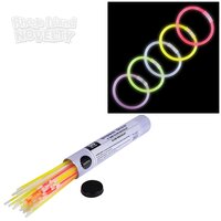 8" 5mm Assorted Color Glow Bracelets