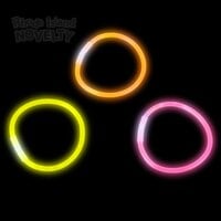 8" Glow Bracelet Tube 100ct