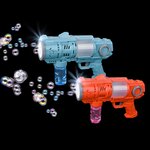 9.25" Light-Up Bubble Space Rifle With Sound