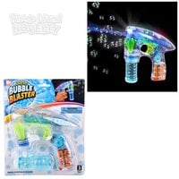 7" Transparent Light-Up Bubble Blaster