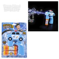 5" Light And Sound Police Cruiser Bubble Blaster