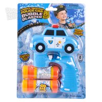 5" Light And Sound Police Cruiser Bubble Blaster