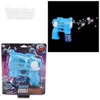 6.5" Light-Up Space Bubble Blaster