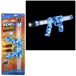 19" Blue Pixel Moon Blaster