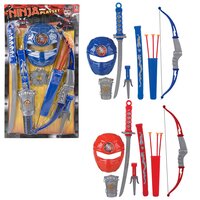 Ninja Warrior Play Set With Asst Color Masks