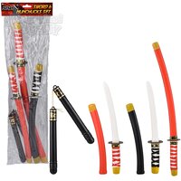 Ninja Sword And Nunchucks 4pc Set