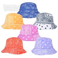 Bandana Print Bucket Hat