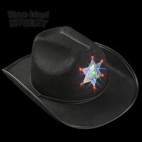 Light-Up Sheriff Cowboy Hat