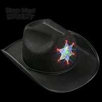 Light-Up Sheriff Cowboy Hat