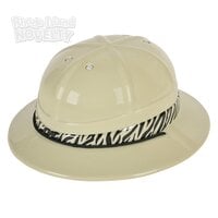 Plastic Safari Hat With Strap