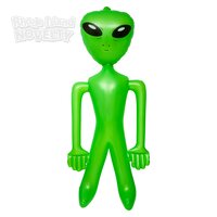 8' Jumbo Green Alien Inflate