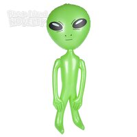 36" Green Alien Inflate