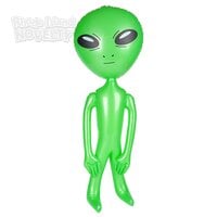 36" Green Alien Inflate