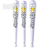 42" White Baseball Bat