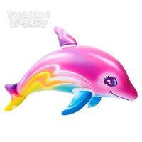 36" Rainbow Dolphin Inflate