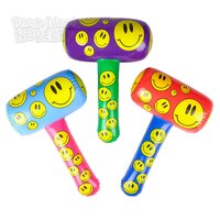 22" Smiley Face Mallet Inflate