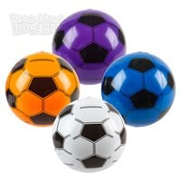 16" Soccer Ball Inflate Assorted Colors