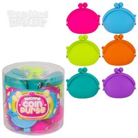 Silicone Coin Purse 3.5"