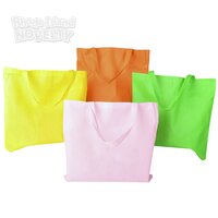 Neon Fabric Tote Bag 15 X 16.5"
