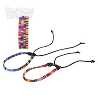 Multi Colored Rainbow Adjustable Friendship Bracelet