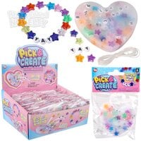 Pick N Create Heart Beaded Fidget Bracelet 24ct