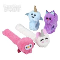 Plush Animal Slap Bracelets 8"